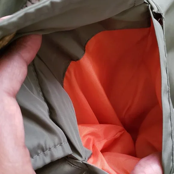 Pink Latte Girl’s Jacket Size: M (8/10) Army Green/Orange - Picture 4 of 9